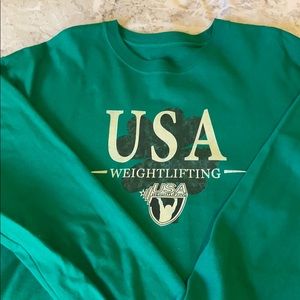 USA Weightlifting long sleeve shirt
